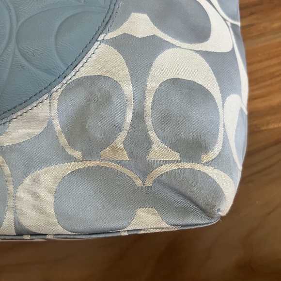 COACH Blue Large Handbag - Picture 6 of 6